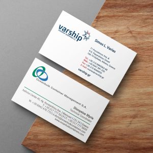 Business Card Design Varship 910-artgrafics.gr