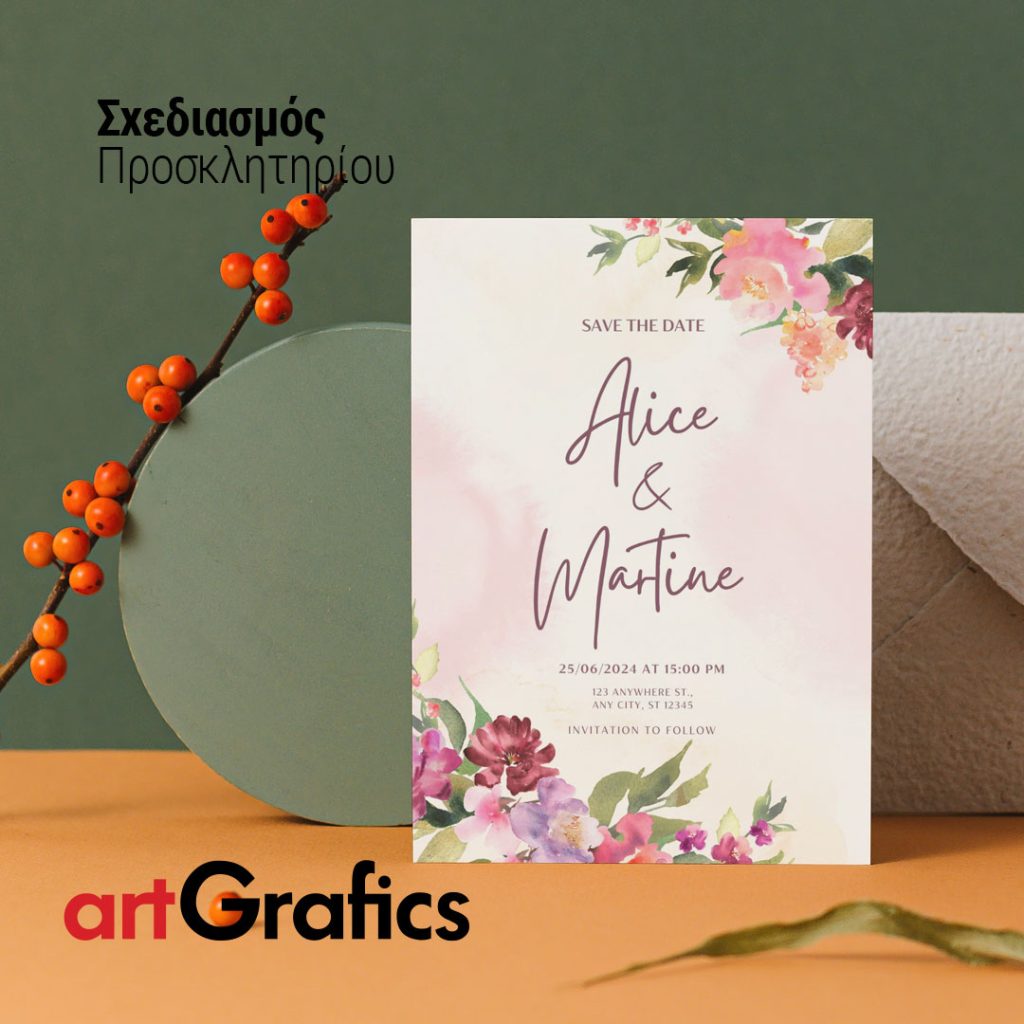 Blog Invitation Design-artgrafics.gr